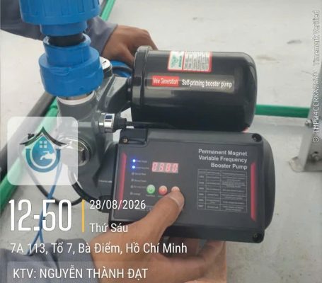 Thợ Lắp Máy Bơm Tăng Áp Tại Nhà 24/7 – Uy Tín, Chuyên Nghiệp, Giá Tốt
