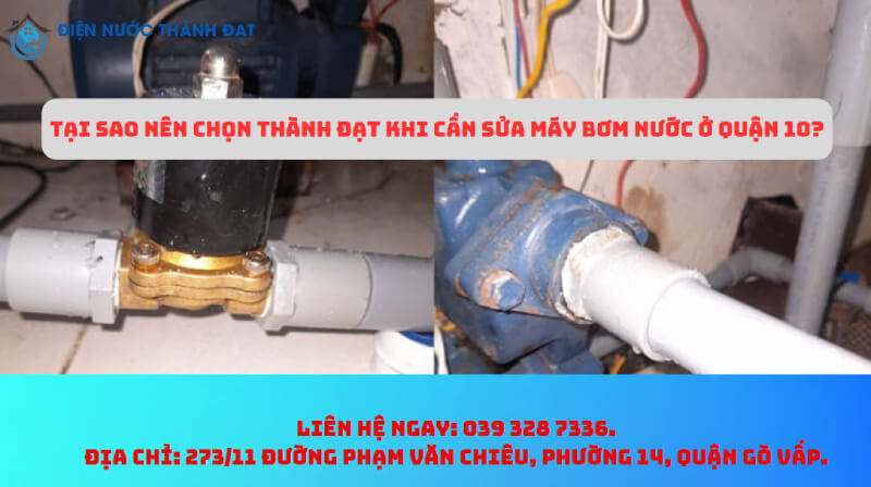 Sửa Máy Bơm Nước Quận 10