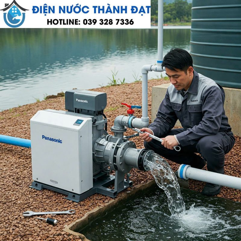 SỬA MÁY BƠM NƯỚC TẠI KHU VỰC LÊ LAI, LÊ  LỢI VÀ LÊ QUANG ĐỊNH - 039 328 7336