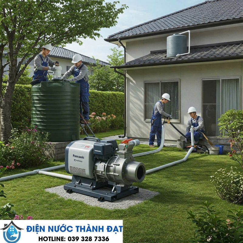 SỬA MÁY BƠM NƯỚC TẠI KHU VỰC NGUYỄN THÁI SƠN, NGUYỄN THỊ NHỎ VÀ NGUYỄN TƯ GIÃN - 039 328 7336