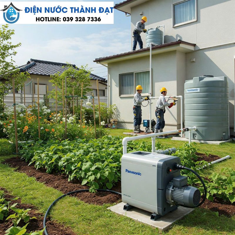 SỬA MÁY BƠM NƯỚC TẠI KHU VỰC NGUYỄN THÁI SƠN, NGUYỄN THỊ NHỎ VÀ NGUYỄN TƯ GIÃN - 039 328 7336