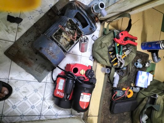 thợ sửa máy bơm nước tại nhà