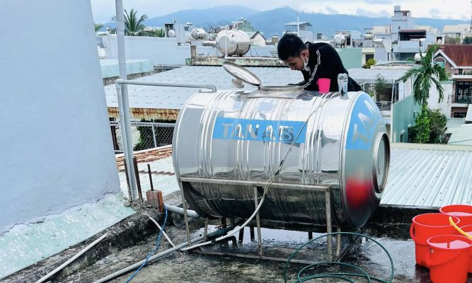 Dịch Vụ Vệ Sinh Bồn Nước Tại Nhà Ở Quận Bình Thạnh - 039 328 7336