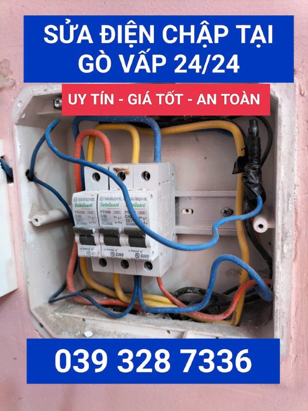 Sửa Điện Nước Tại Phường Gò Vấp – Uy tín, Chuyên nghiệp, Có mặt sau 30 phút!