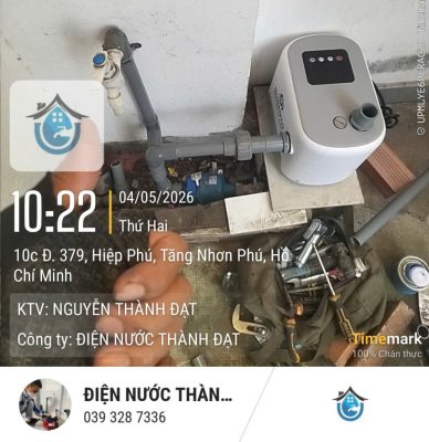 Dịch Vụ Lắp Đặt Máy Bơm Tăng Áp Cho Máy Nước Nóng Giá Tốt - 039 328 7336