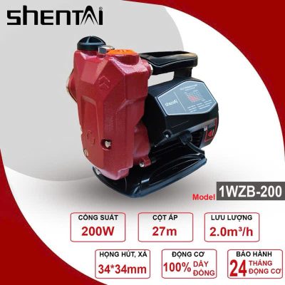 Máy Bơm Đẩy Cao SHENTAI 200W : Model - 1WZB 200
