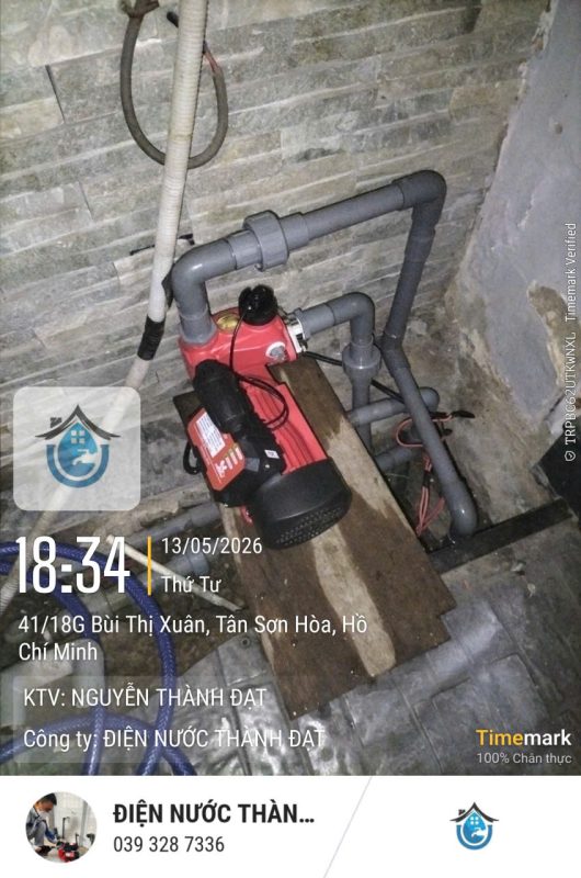 Sửa Máy Bơm Nước Gò Vấp Tận Nhà: Thợ Có Mặt Sau 15 Phút, Xử Lý Dứt Điểm - Bảo Hành Dài Hạn
