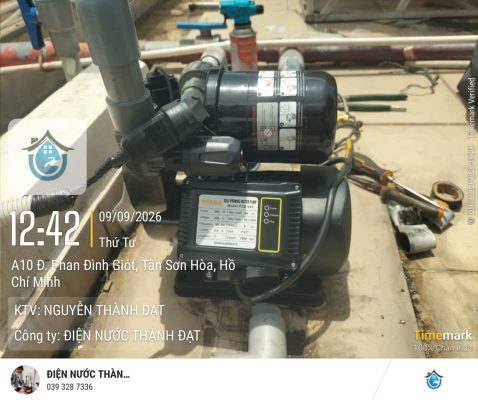 Máy Bơm Tăng Áp Điện Tử OSAKAR : PZB - 200